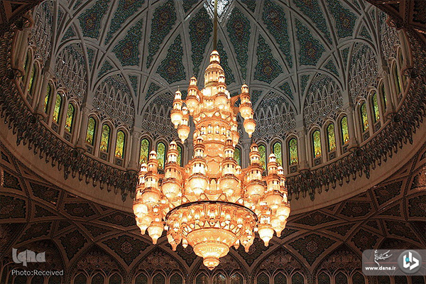 معماری زیبای مسجد جامع سلطان قابوس