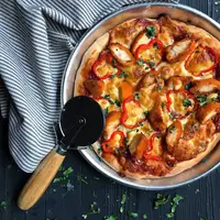 پیتزا مرغ سوخاری، ترکیبی رویایی