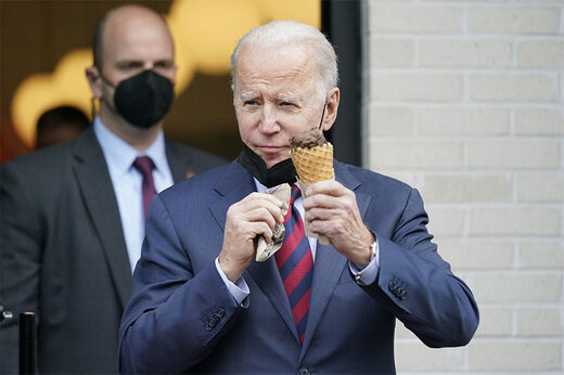 خوردن بستنی: بدترین رسوایی در تاریخ ریاست جمهوری آمریکا!