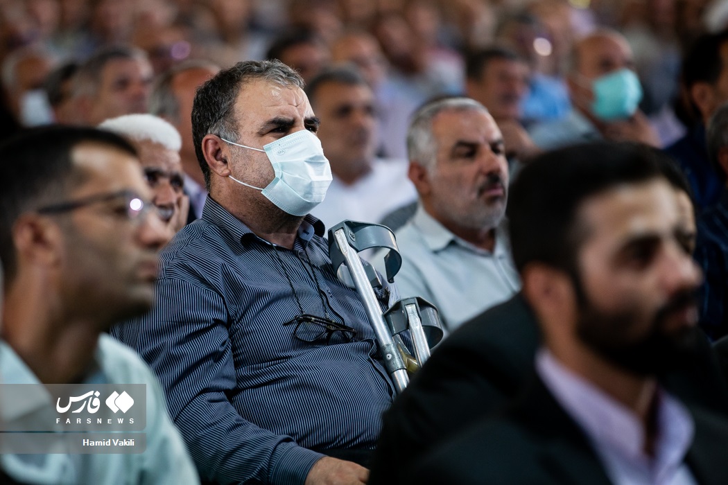 عکس/ گردهمایی ۱۳۰۰ آزاده در همایش آزادگان موصل ۲