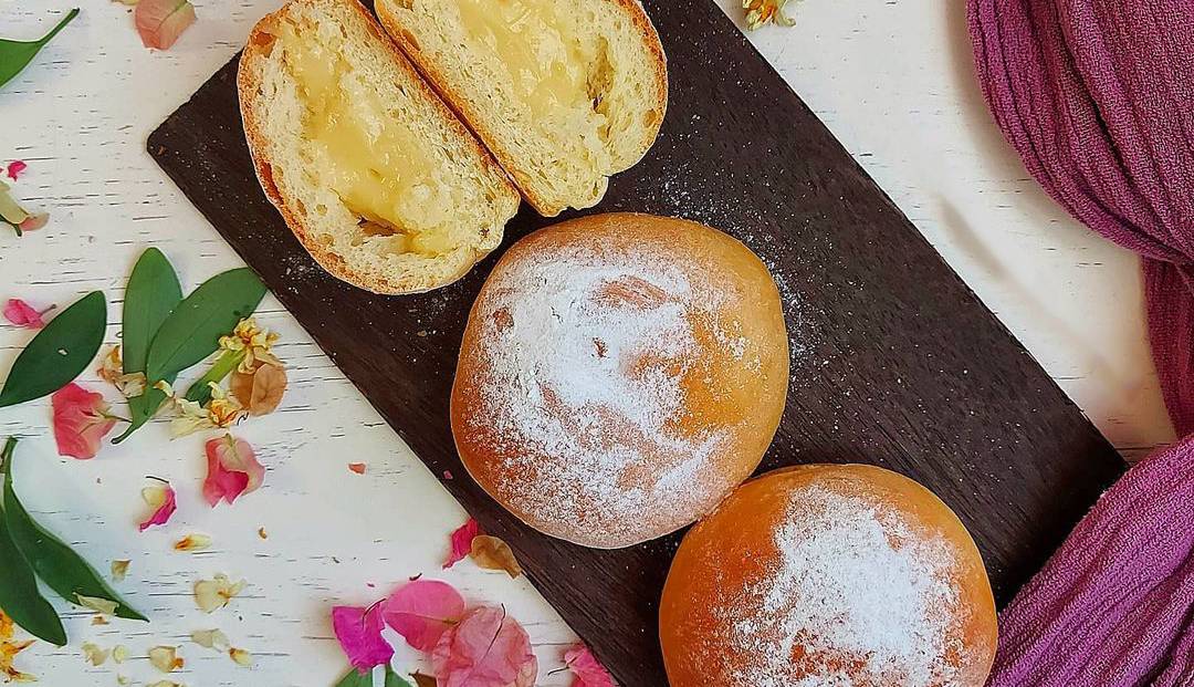 عصرانه/ دستور پخت «نان پنجیک» کرم دار و لطیف