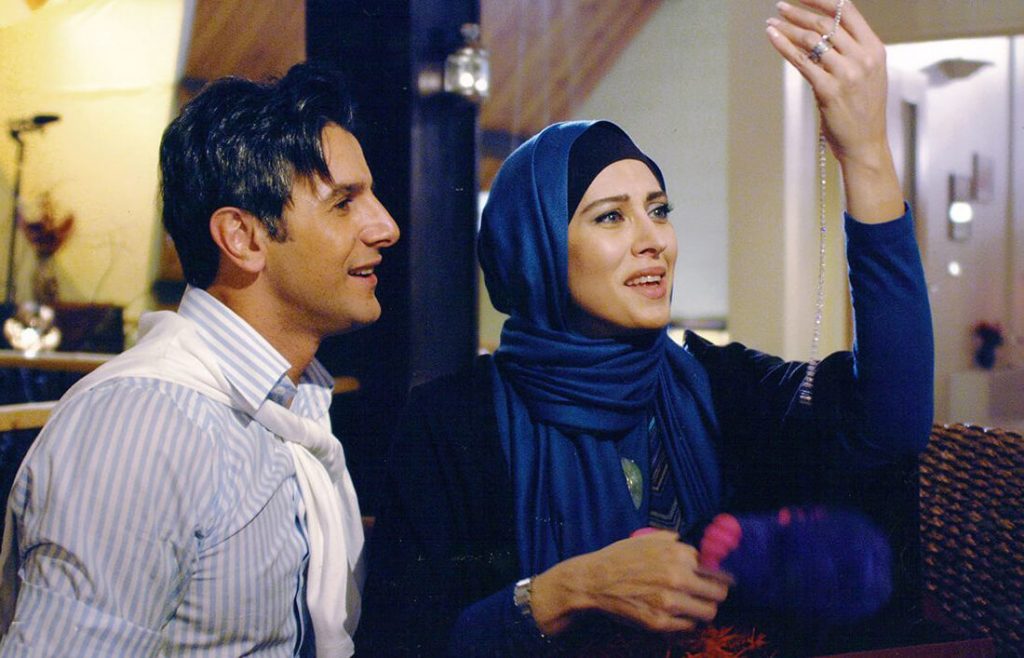 بازی خاطره انگیز مهتاب کرامتی و امین حیایی در فیلم دهه هشتادی