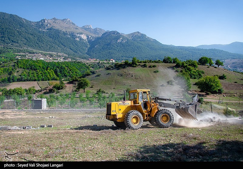 عکس/ آزادسازی ۱۵ هکتار زمین کشاورزی در بخش چهار دانگه