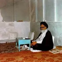 تصویری دیده نشده از منزل استیجاری امام خمینی(ره) در نجف