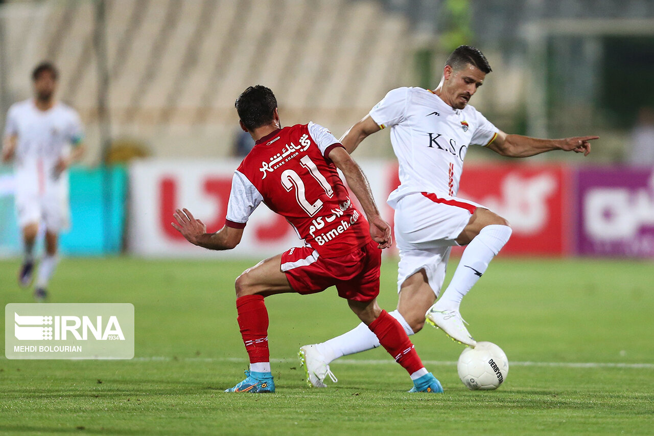 عکس/ حاشیه های تقابل پرسپولیس و فولاد در لیگ برتر فوتبال