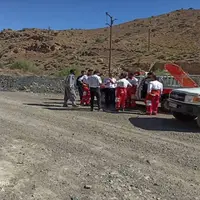 ۱۸ کیلومتر پیمایش هلال‌احمر کرمان برای نجات یک بیمار