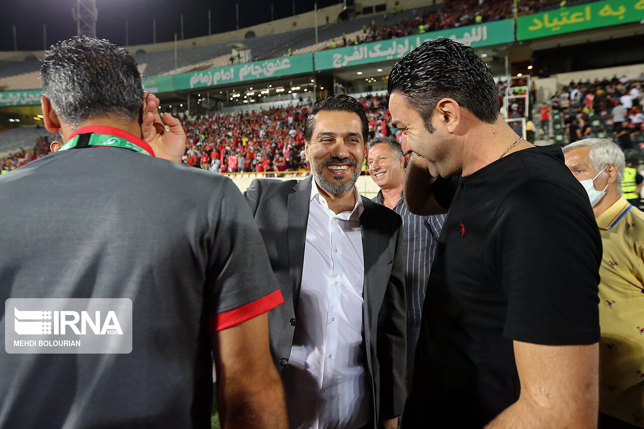 عکس/ حاشیه های تقابل پرسپولیس و فولاد در لیگ برتر فوتبال