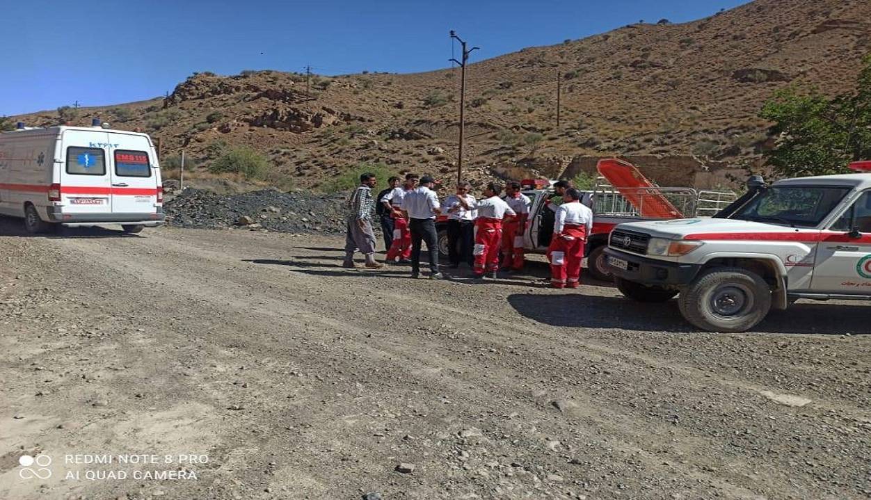 ۱۸ کیلومتر پیمایش هلال‌احمر کرمان برای نجات یک بیمار