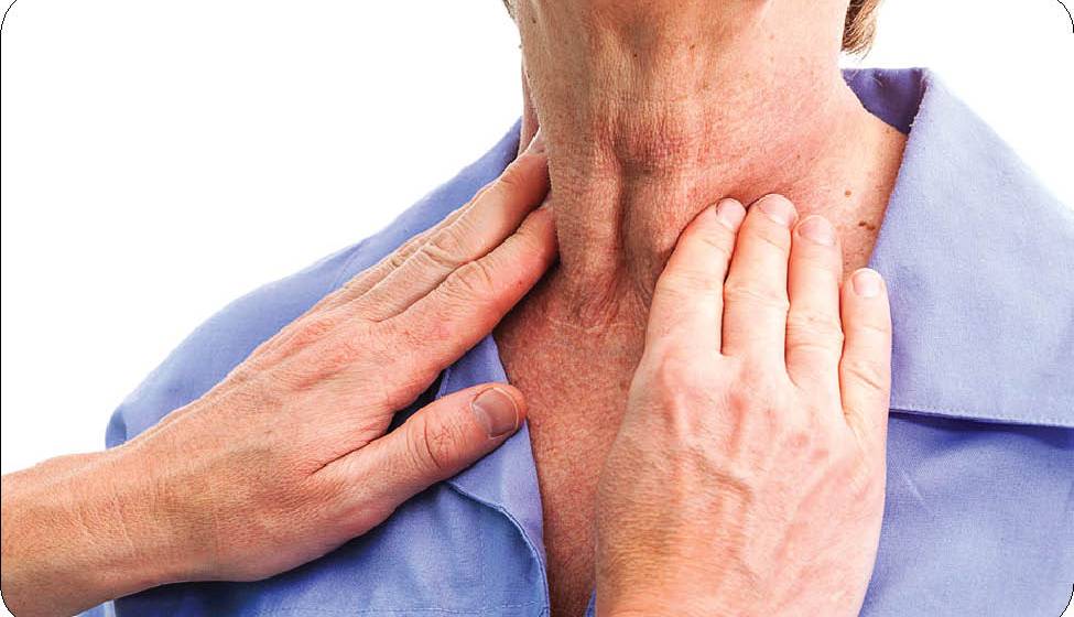 نشانه های اختلال در تیروئید