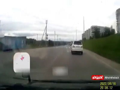 سرعت زیاد خودروی سواری حادثه آفرین شد