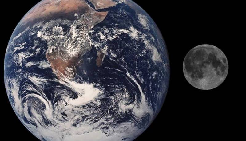 نسبت خویشاوندی ماه و زمین اثبات شد