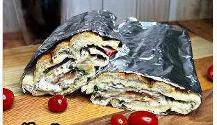 آموزش تهیه ساندویچ ژامبون تنوری