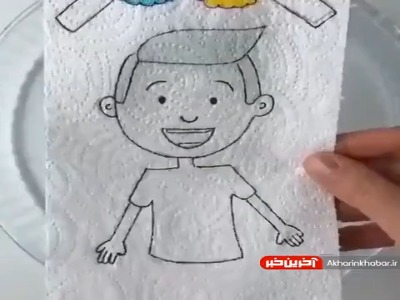 ایده ساده و جذاب بازی و سرگرمی کودکانه