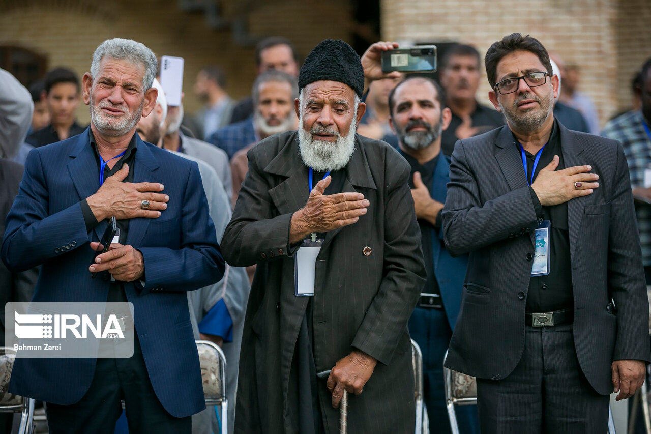آیین افتتاحیه اجلاس بین المللی پیرغلامان در کرمانشاه