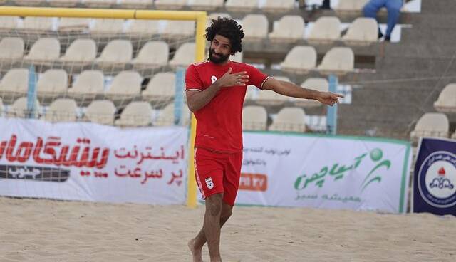 دیدار دوستانه/ دومین پیروزی تیم‌ملی فوتبال‌ساحلی