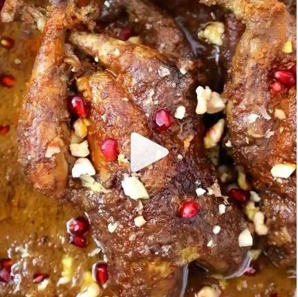 فسنجان با مرغ را متفاوت بپزید