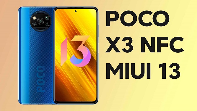 آپدیت MIUI 13 برای گوشی دو ساله پوکو X3 NFC شیائومی منتشر شد