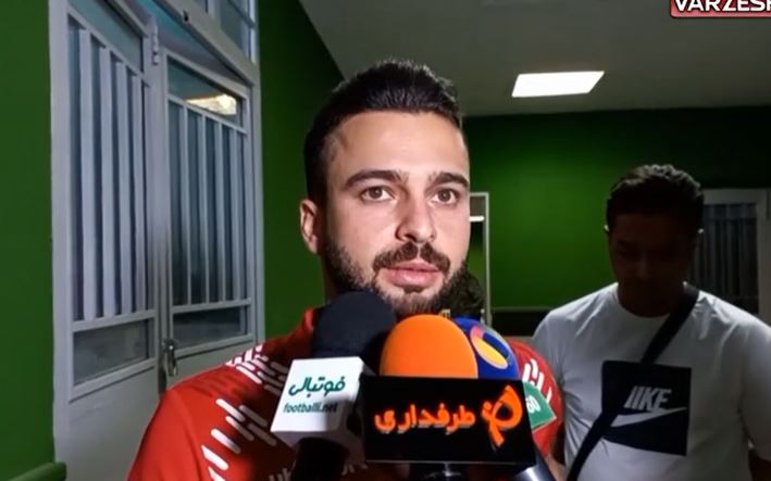 سروش رفیعی: استرس داشتیم! سروش رفیعی: استرس داشتیم!