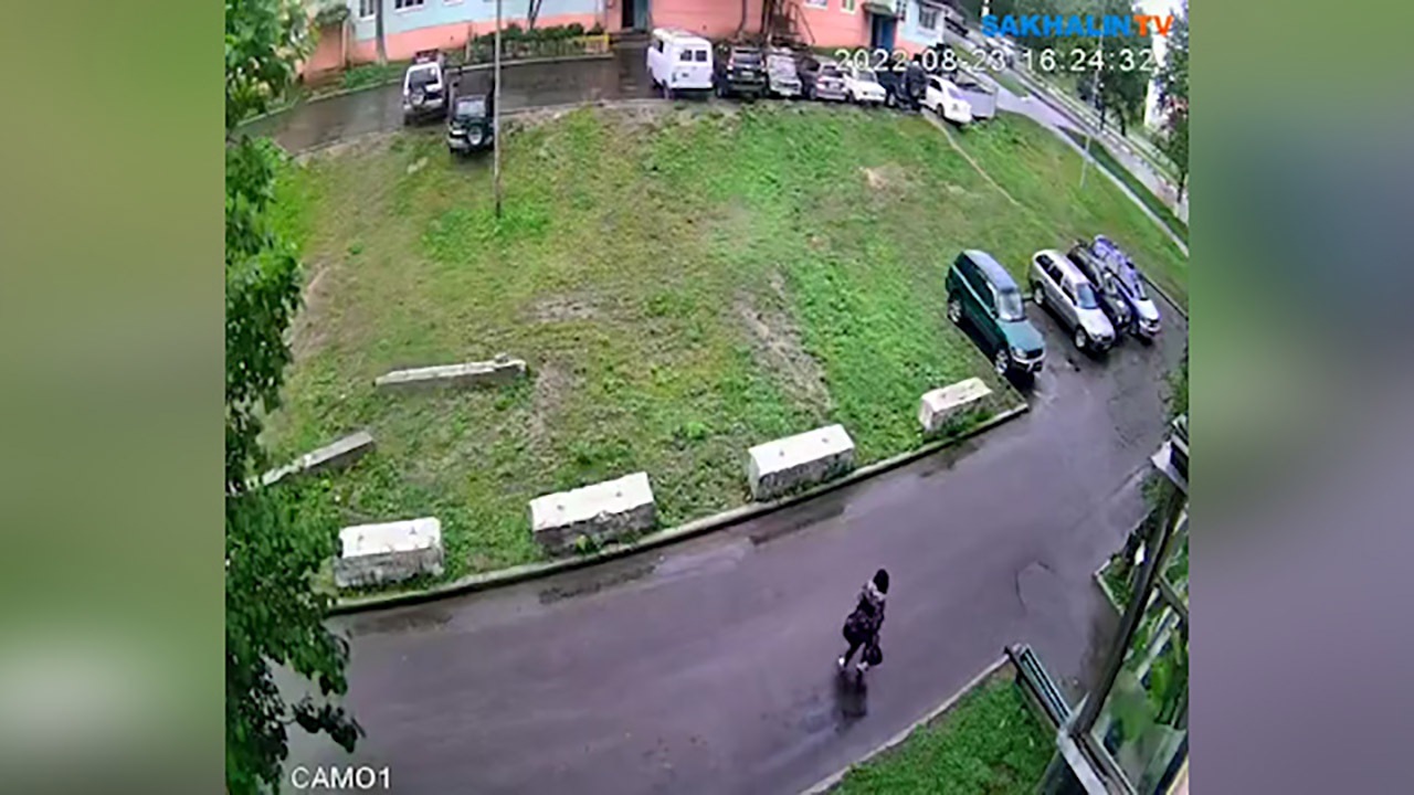 زیر گرفتن یک پیرزن با تویوتا کمری!