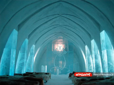 هتلی یخی در سوئد