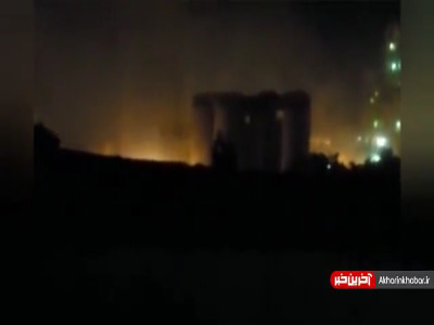 آلودگی متفاوت کارخانه سیمان تهران در شب