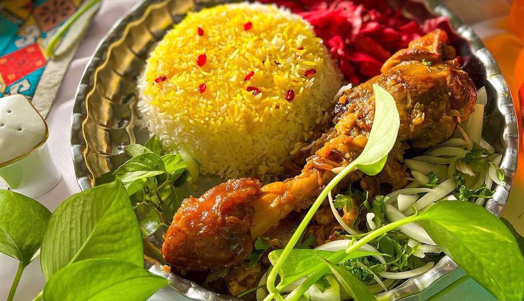 غذای اصلی/دستور پخت «چلو گوشت با ماهیچه» رستورانی