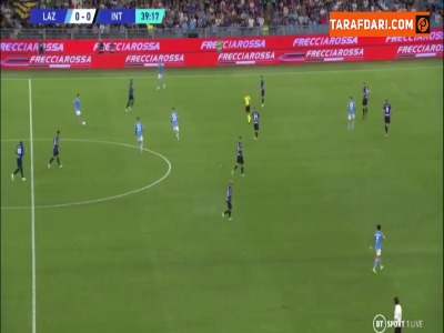 گل اول لاتزیو به اینترمیلان