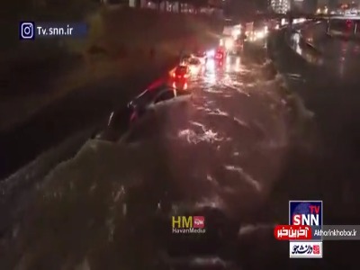 سیل در لاس وگاس آمریکا