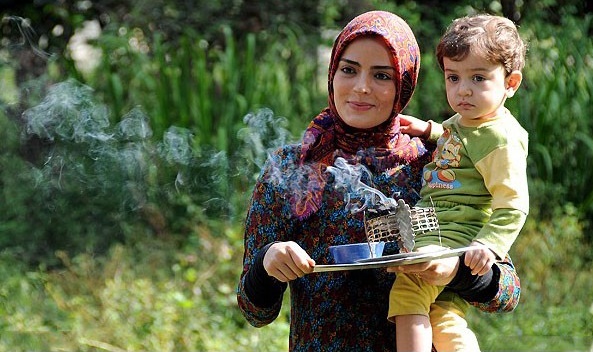 چهره ها/ بازیگر سریال از یاد رفته به همراه پسرش