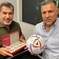 سورپرایز علی دایی در آستانه جام جهانی/ هدیه خاص به شهریار خبرساز شد