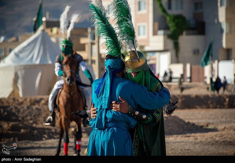 عکس/ بزرگترین سوگواره تعزیه میدانی کشور در شیراز