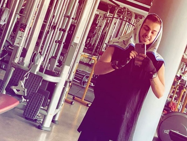 حرکات ورزشی ارسلان قاسمی در باشگاه