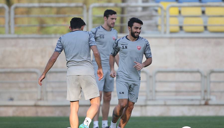 تمرین پرسپولیس در غیاب یک بازیکن برگزار شد