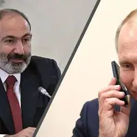 بررسی آخرین وضعیت قره باغ در تماس تلفنی پاشینیان و پوتین