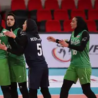 تیم ملی والیبال زنان در جام کنفدراسیون آسیا هفتم شد