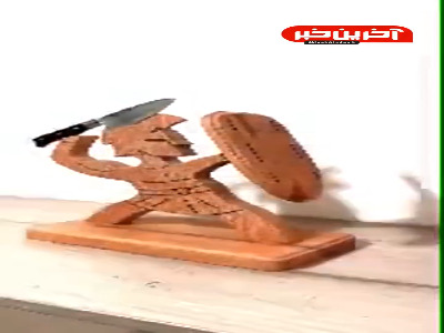 خلاقیت در طراحی جای چاقو