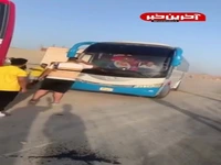 فیلم جعلی حمله به اتوبوس زائران ایرانی در عراق