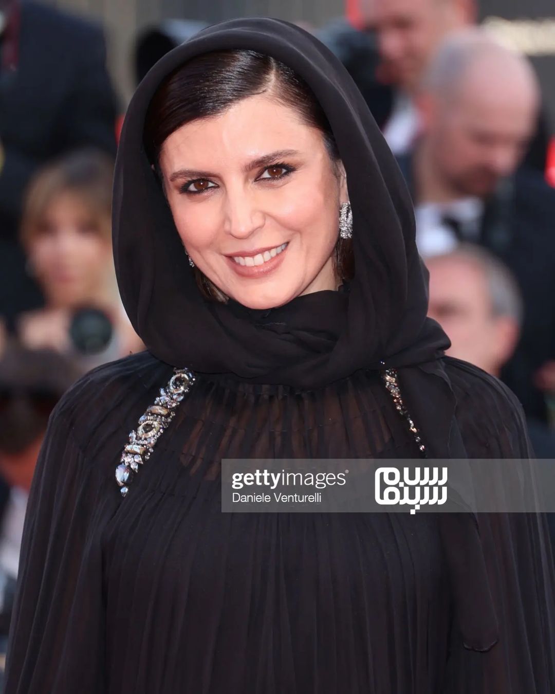 لیلا حاتمی در فرش قرمز افتتاحیه جشنواره فیلم ونیز ۲۰۲۲