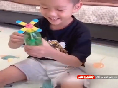 ساخت اسباب بازی جذاب با بطری نوشابه