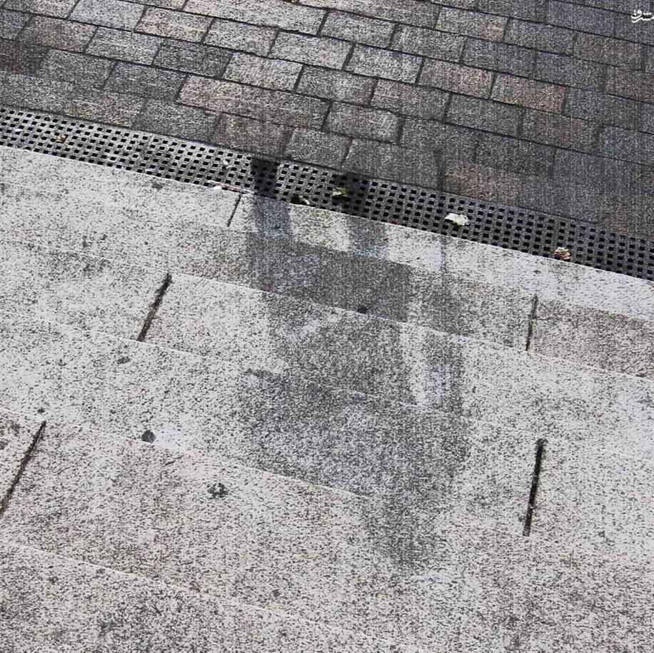 سایه ماندگار افراد پس از انفجار بمب اتم