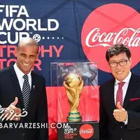 تصاویر رونمایی از کاپ جام جهانی ۲۰۲۲ در کره جنوبی را با مراسم مفتضحانه ما مقایسه کنید