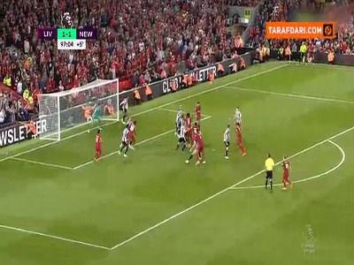 گل طلایی لیورپول در دقیقه 98