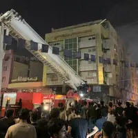 آتش‌سوزی یک هتل در کربلا؛ زن ایرانی جان باخت