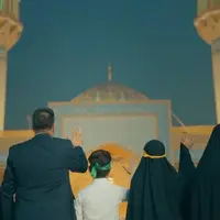 اجرای «سلام یا مهدی» نوجوانان عراقی در مسجد سهله نجف اشراف