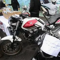 موتورسیکلت‌های قاچاق در توقیف پلیس چهارمحال و بختیاری