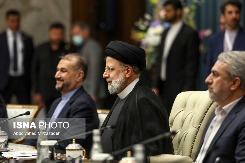 عکس/ استقبال رسمی رییس جمهور ازبکستان از ابراهیم رییسی