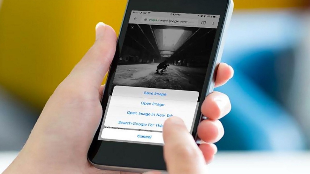 نحوه جستجوی عکس معکوس با گوشی همراه