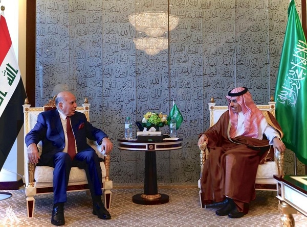 گفت‌وگوی وزرای خارجه عراق و عربستان درباره مذاکرات تهران و ریاض