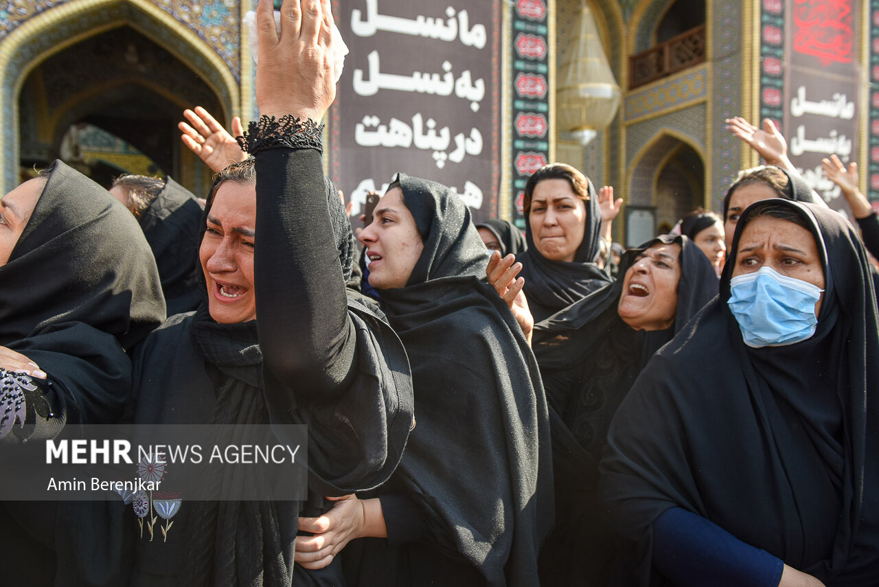 تشییع پیکر شهید «رضا زارع‌ مویدی» شهید مدافع امنیت در شیراز