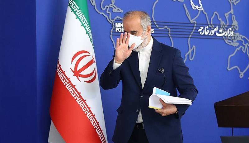توئیت سخنگوی وزارت خارجه با هشتگ «‎پرچم ایران بالاست»